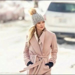 NWOT Bula Wool Knit Pom Beanie Hat